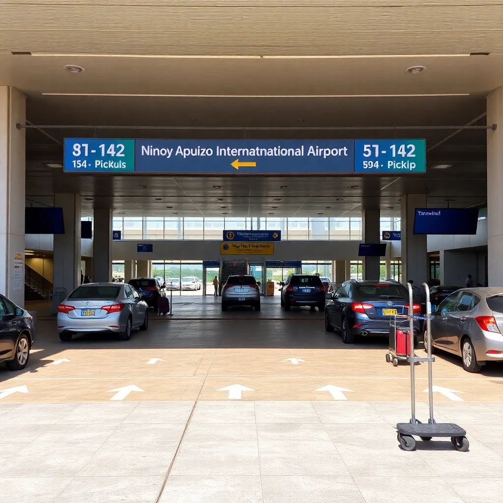 마닐라 공항 픽업 서비스 절차 흐름